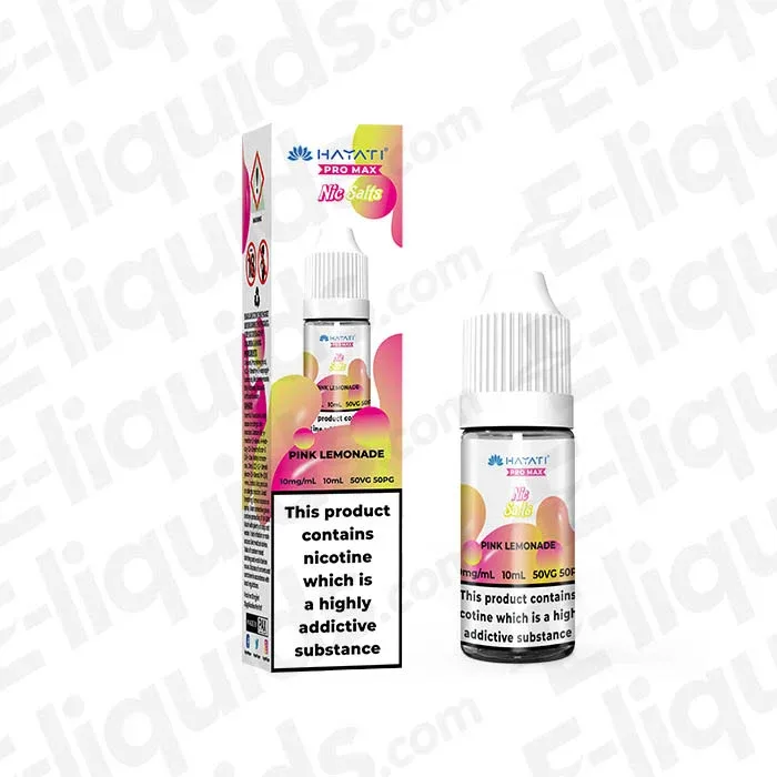 Hayati Pro Max Pink Lemonade Nic Salt - Image 2