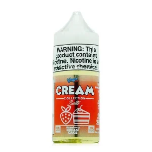 Strawberry Cream Cake by Vape 100 Cream Salt E-Liquid 30ml