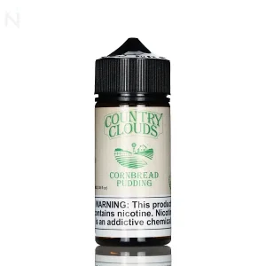 Country Clouds E-Liquid - Corn Bread Puddin'- 100mL