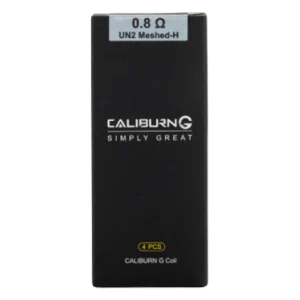 Uwell Caliburn G, UN2 0.8 Mesh Replacement Coil, 4 Pack