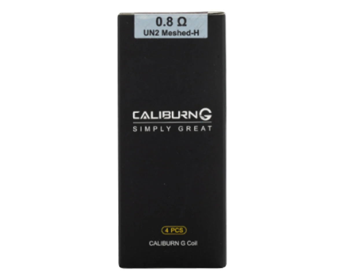 Uwell Caliburn G, UN2 0.8 Mesh Replacement Coil, 4 Pack