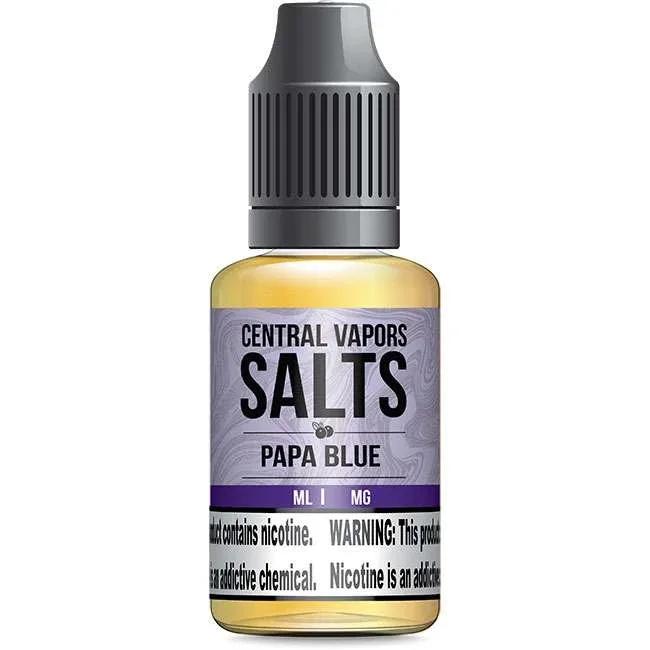 Papa Blue Salt Nic Juice