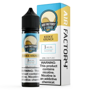 Vanilla Crumble/Kookie Krunch - Air Factory E-Liquids - 60mL
