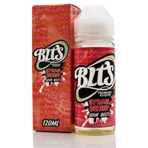 Strawberry Sour Belts by BLTS 120ml