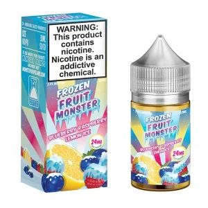 Blueberry Raspberry Lemon Ice By Frozen Fruit Monster Salts 30mL