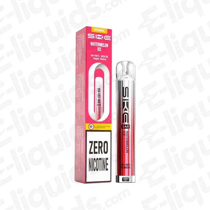 SKE Bar 600 0mg Watermelon Ice Prefilled Pod Kit