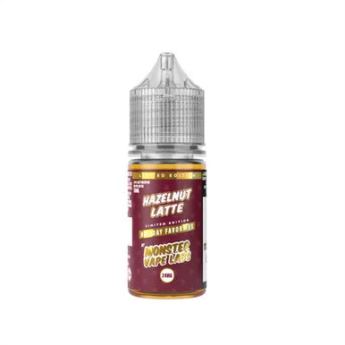 Hazelnut Latte Jam Monster Holiday Salts 30mL