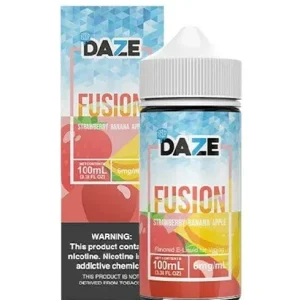 Daze Fusion Series Strawberry Banana Apple ICED