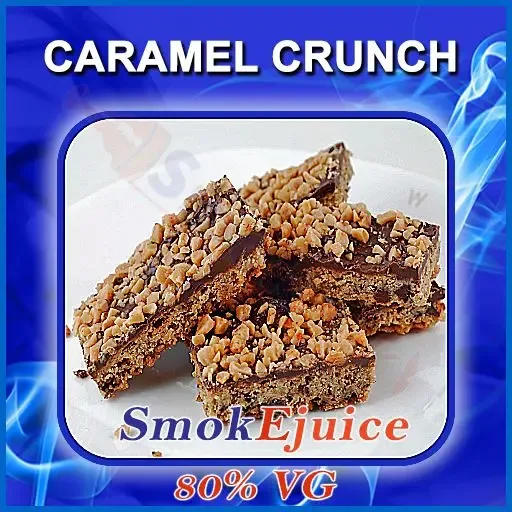 Caramel Crunch SmokEjuice - 80% VG Premium Natural E-Liquid