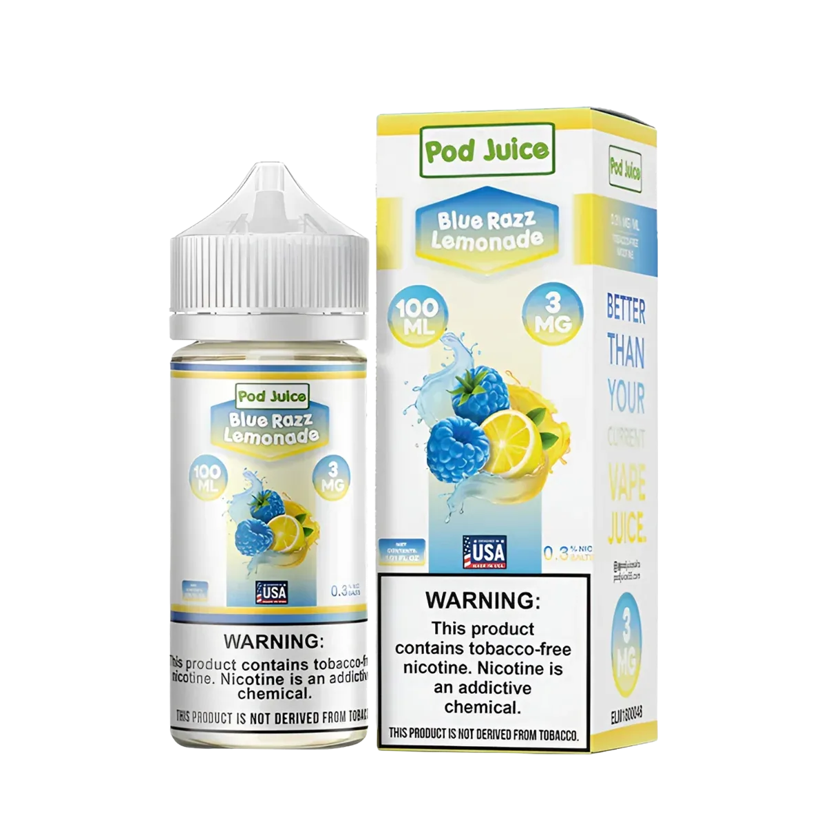 Pod Juice Freebase Vape Juice - Image 2