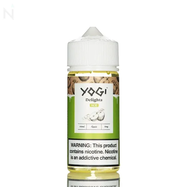 Yogi Delights E-Liquid - Green Apple Ice - 100mL
