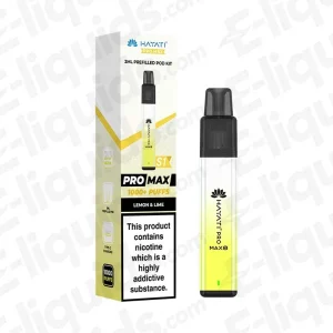 Hayati Pro Max S1 Lemon Lime Prefilled Pod Kit