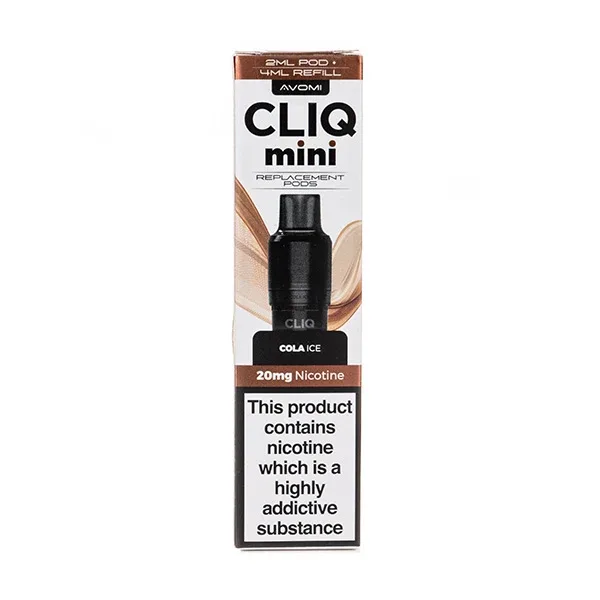 Cola Ice Cliq Mini Prefilled Pod + Refill by Avomi