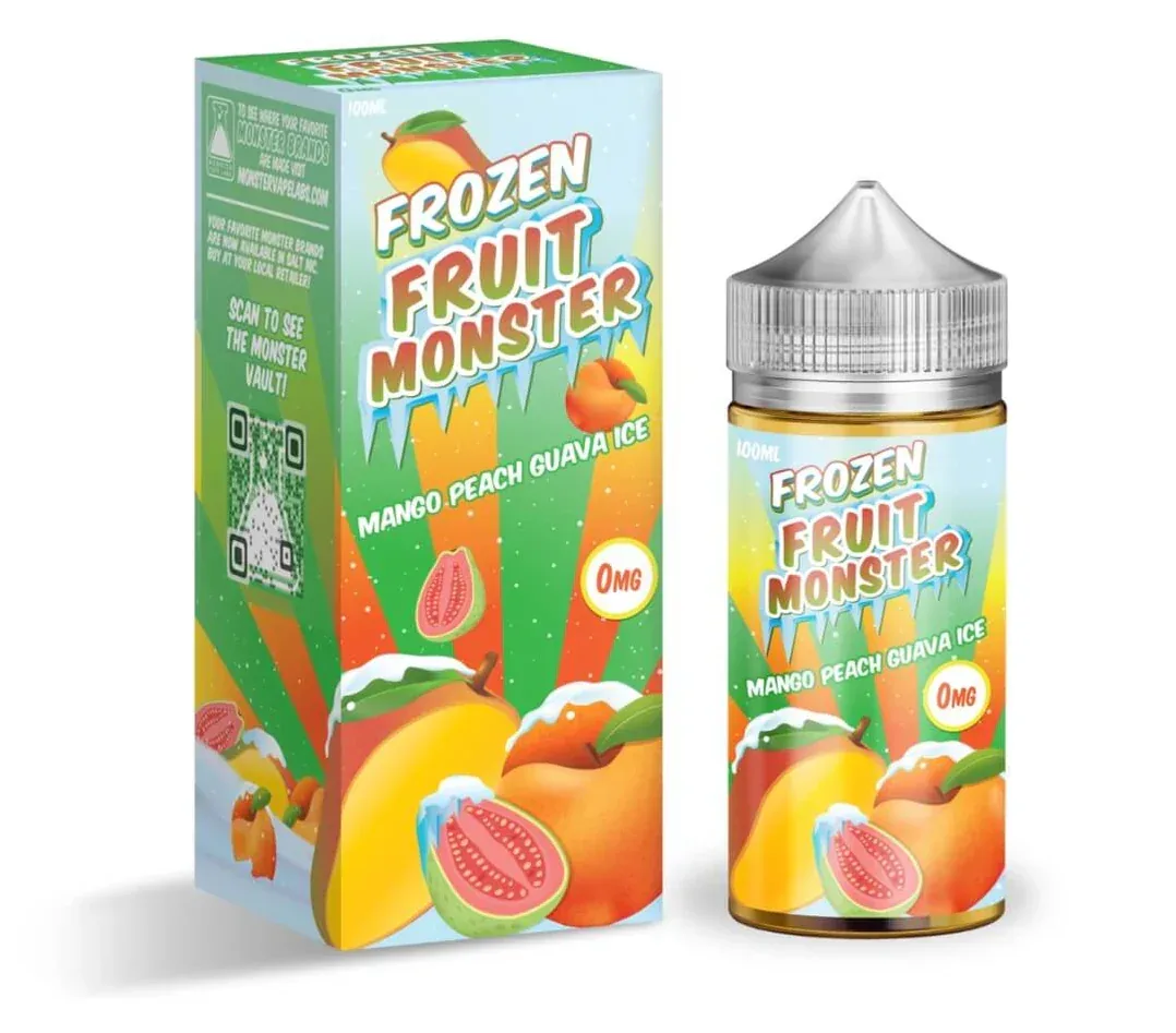 Mango Peach Guava ICE - Frozen Fruit Monster - 100mL