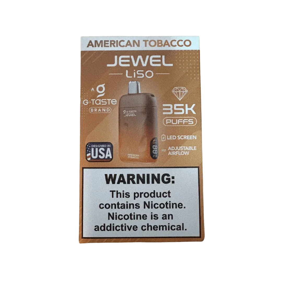 Jewel Liso G-Taste 35k 5% Rechargeable Disposable