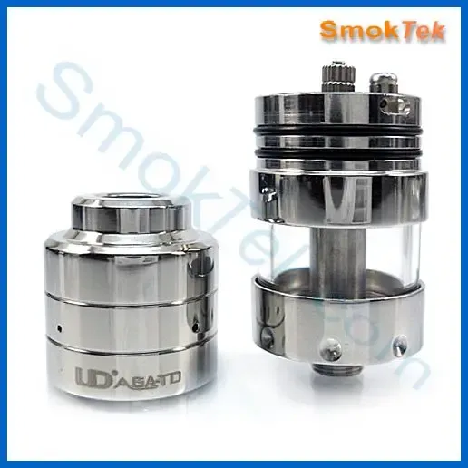 AGA-TD Rebuildable Genesis Style Atomizer - Pyrex Glass, Stainless
