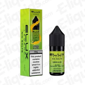 Elux Legend Lemon and Lime Nic Salt
