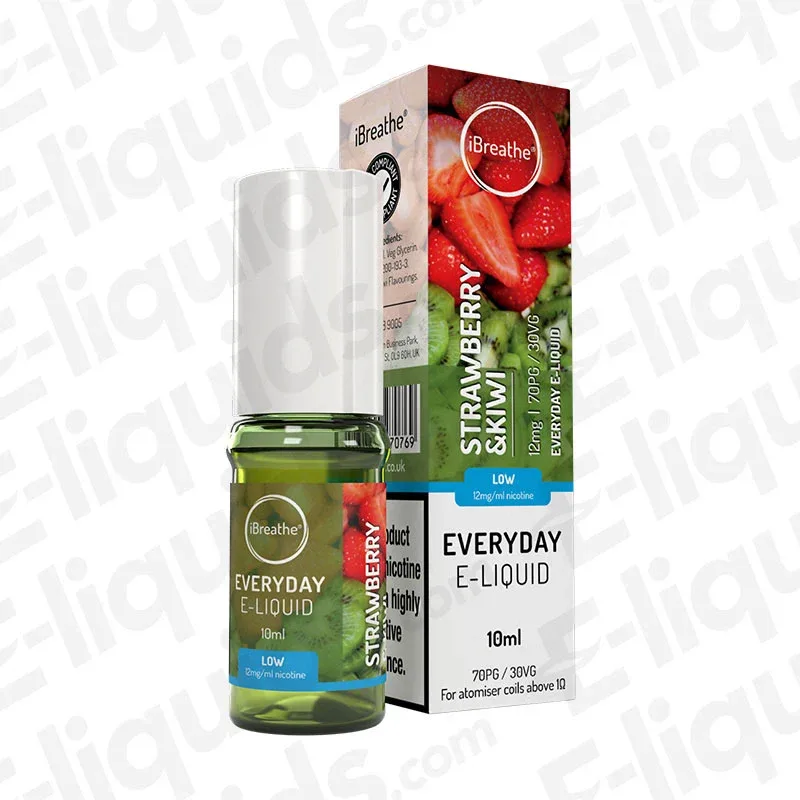 Ibreathe Strawberry & Kiwi Freebase
