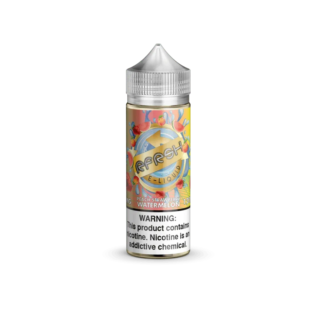 RFRSH Peach Strawberry Watermelon - North Shore Vapor - 120mL