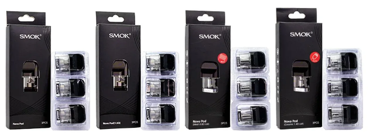 SMOK Novo Replacement Pods 3-Pack