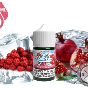 Pomegranate Ice By Juice Roll Upz Salt 30ml