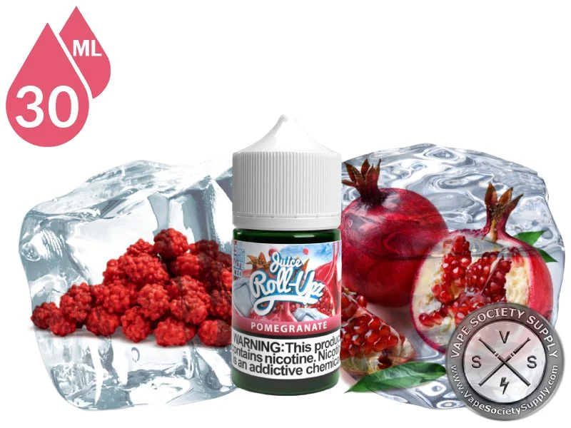 Pomegranate Ice By Juice Roll Upz Salt 30ml