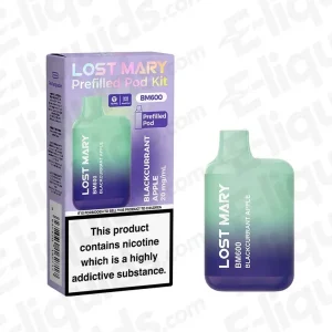 Lost Mary BM600 Blackcurrant Apple Prefilled Pod Kit