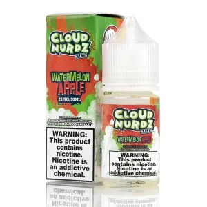 Watermelon Apple - Cloud Nurdz SALTS - 30mL