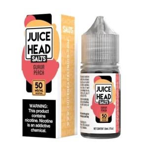 Juice Head Salt E-Liquid - Guava Peach - 30ml | Only $14.99