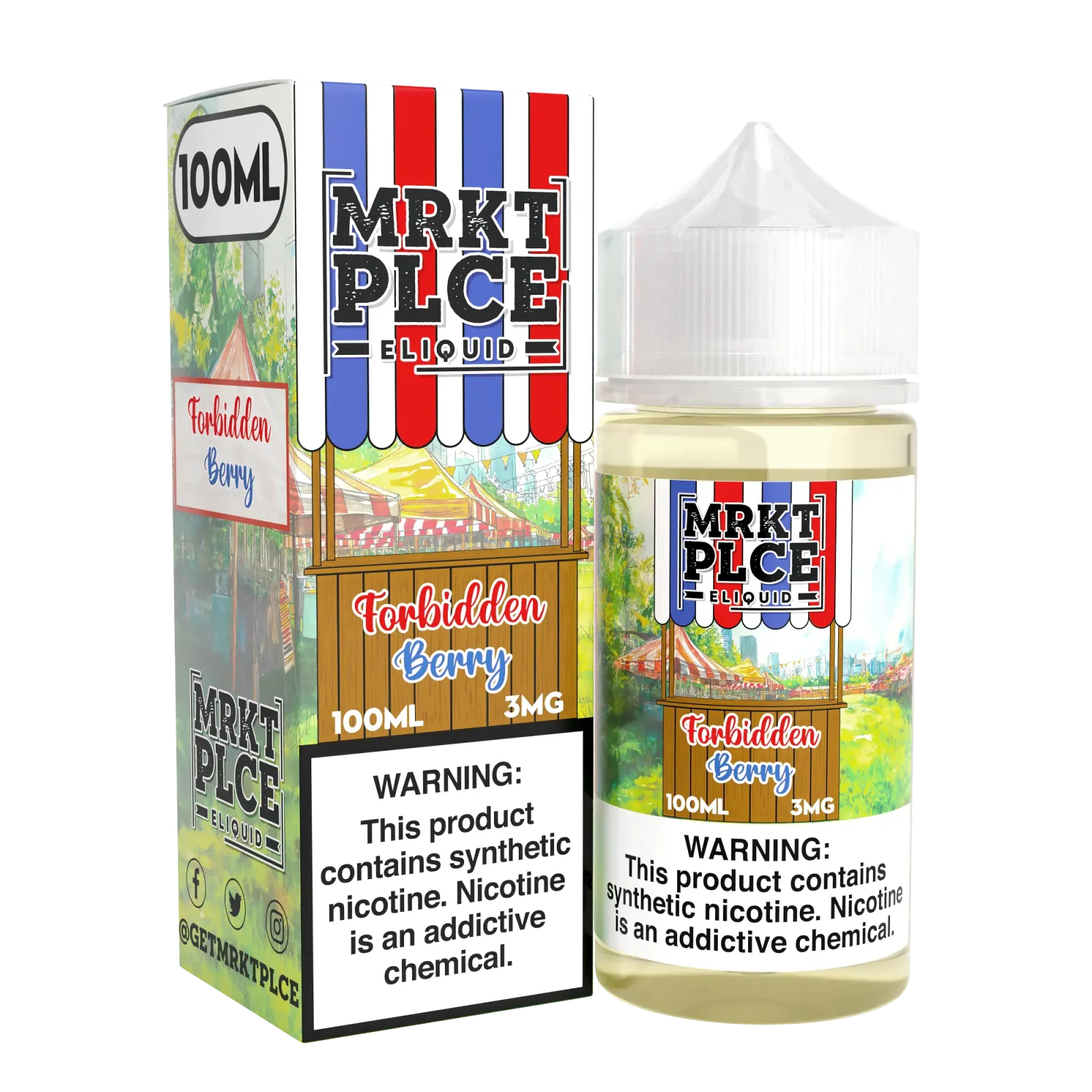 MRKT PLCE Forbidden Berry Vape Juice