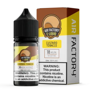 Custard Tobacco SALT - Air Factory E-Liquids - 30mL