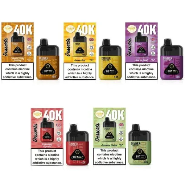Dinner Lady Desserts 40K Puff Disposable - Image 2