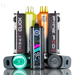 L&A X Pyne Pod Click 40K Disposable FULL KIT - 0% Zero Nic