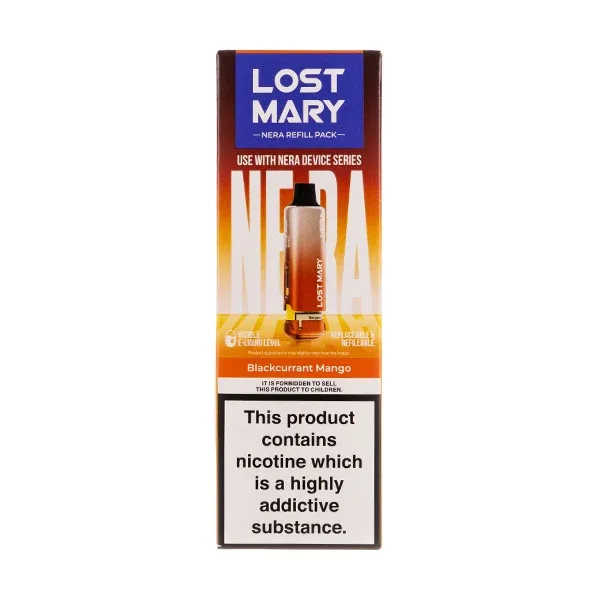 Blackcurrant Mango Nera 15k Prefilled Pod + Refill by Lost Mary