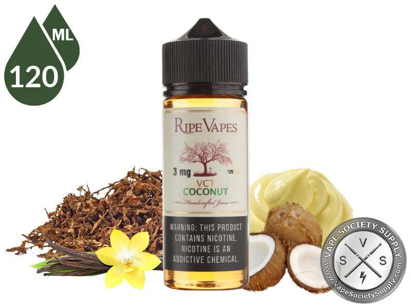 VCT Coconut By Ripe Vapes E-Liquid 120ml