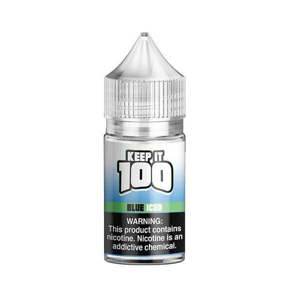 Iced Blue by Keep It 100 Tobacco-Free Nicotine Salt Series 30ml