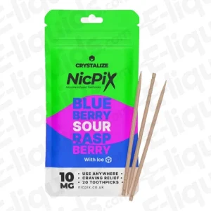 Pixx Blueberry Sour Raspberry 10mg Toothpicks