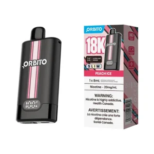 Orbito Slim 18K Disposable Vape - Peach Ice