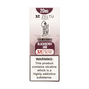 Blackberry Jam X3 Just Jam Prefilled Pods by Zeltu