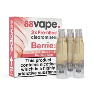 Berries Pre-Filled Clearomizers (x3)