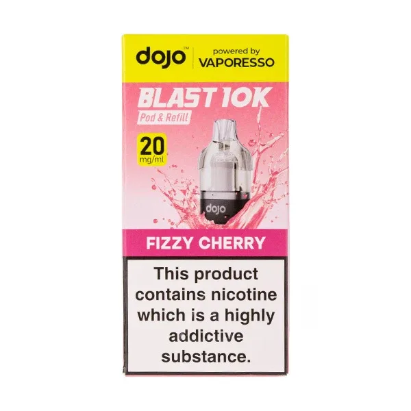 Fizzy Cherry Dojo Blast 10K Prefilled Pod + Refill by Vaporesso - Image 2