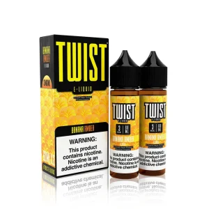 Twist E-Liquid - Banana Amber (Banana Oatmeal Cookie)