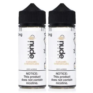 Nude Bakery Caramel Cheesecake 2 Bottle Bundle - Breazy