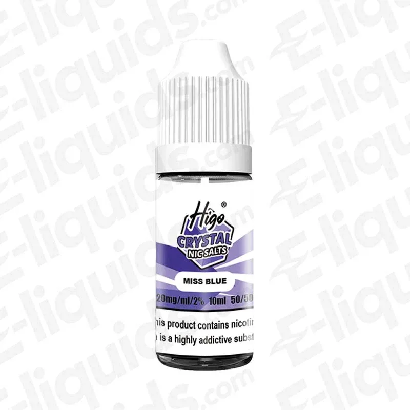 Higo Miss Blue Crystal Nic Salt - Image 2