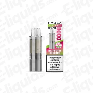 Hyola Pro Max 8000 Raspberry Rhubarb Prefilled Pod