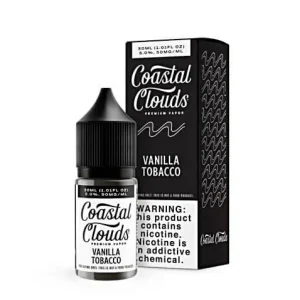 Coastal Clouds Salt Vanilla Tobacco E-Liquid 30ml