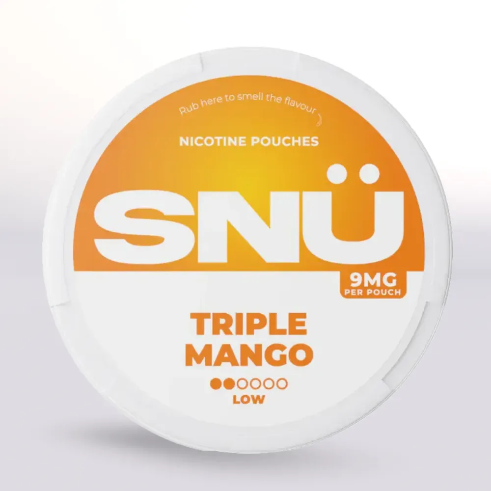 SNÜ Triple Mango Nicotine Pouches