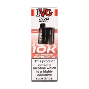 Strawberry Raspberry Ice Pro 12 Prefilled Pod + Refill by IVG