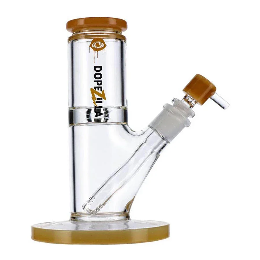 8" Dopezilla Cyclops Water Pipe - Milky Yellow