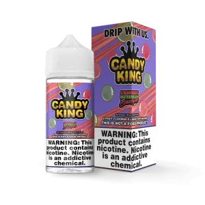 Strawberry Watermelon Bubblegum - Candy King - 100mL